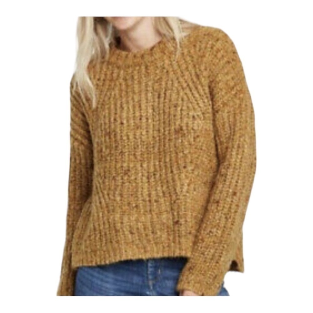 UNIVERSAL THREAD-GOLD OVERSIZED SWEATER-SIZE LARGE